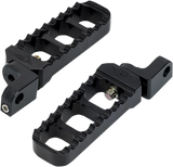 Adjustable Serrated Long Footpegs - Black - XL 2007 - 2019