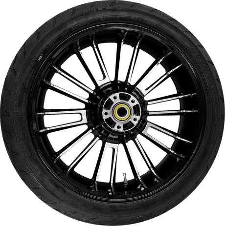 Atlantic Rear Wheel - Black Cut (18\") | Dunlop Tire (180/55B18) 2009 - 2024
