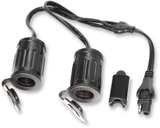 Y-Splitter - SAE to Dual Socket Adapter