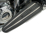 RydeCulture™ Charles Chapa Floorboard Inserts - Black w/ Stainless Steel Accents - Indian 2014 - 2023