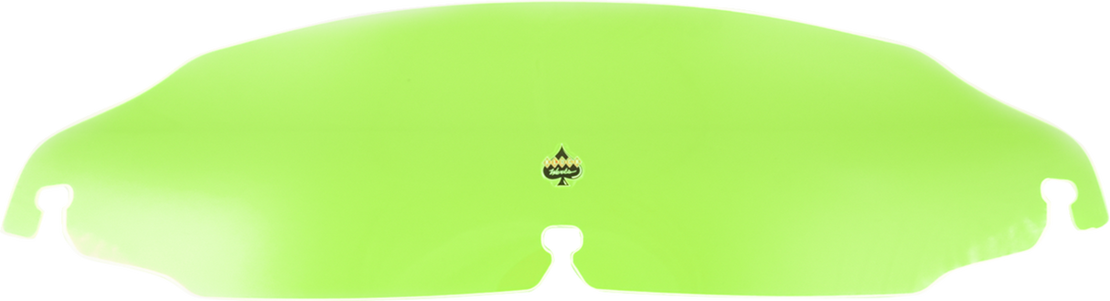 Kolor Flare™ Windshield - 3-1/2\" - Green Ice - FLR 1996 - 2013