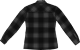 Women\'s Fallblock CX Flannel Jacket - Black - Medium