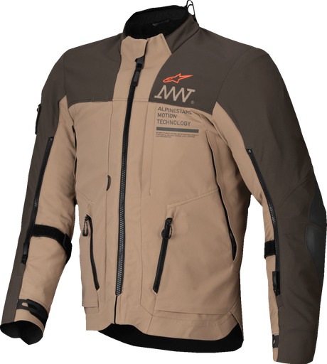 AMT-8 Stretch Drystar® XF Jacket - Dark Brown/Dark Khaki - 3XL