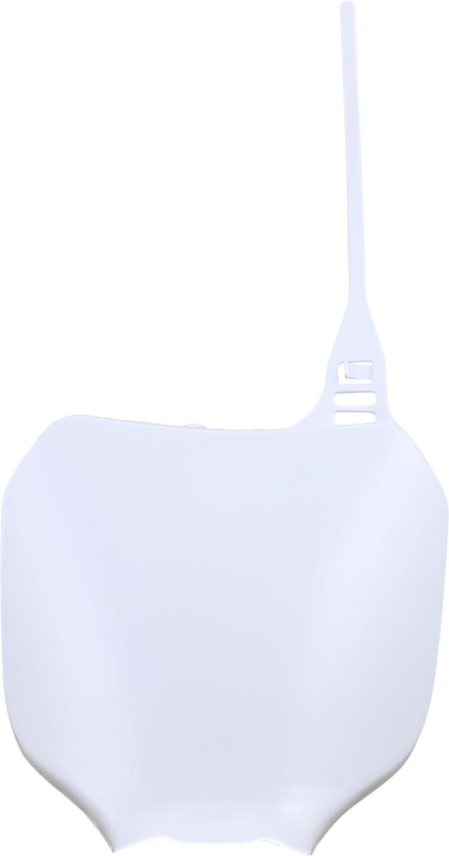 Front Number Plate - White 2000 - 2005