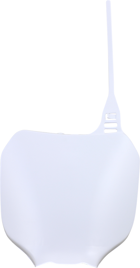 Front Number Plate - White 2000 - 2005