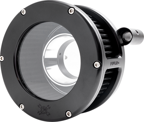 BA Air Cleaner Kit - Black/Clear with Black Filter - \'08-\'16 Touring TBW 2008 - 2017