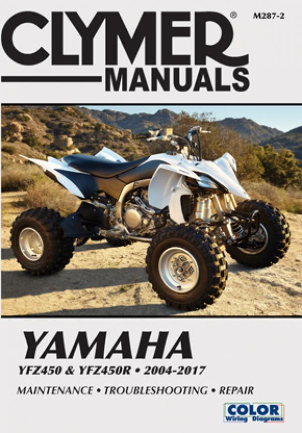 Manual - Yamaha YFZ450 \'04-\'17 2004 - 2017