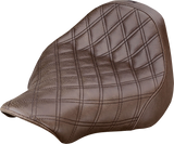 Renegade Solo Seat - Lattice Stitched - Brown - FXSB \'13-17 2013 - 2017