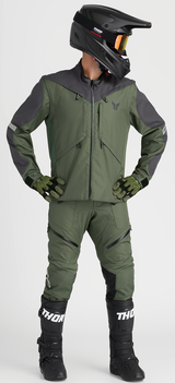 Terrain Gloves - Army/Charcoal - 3XL