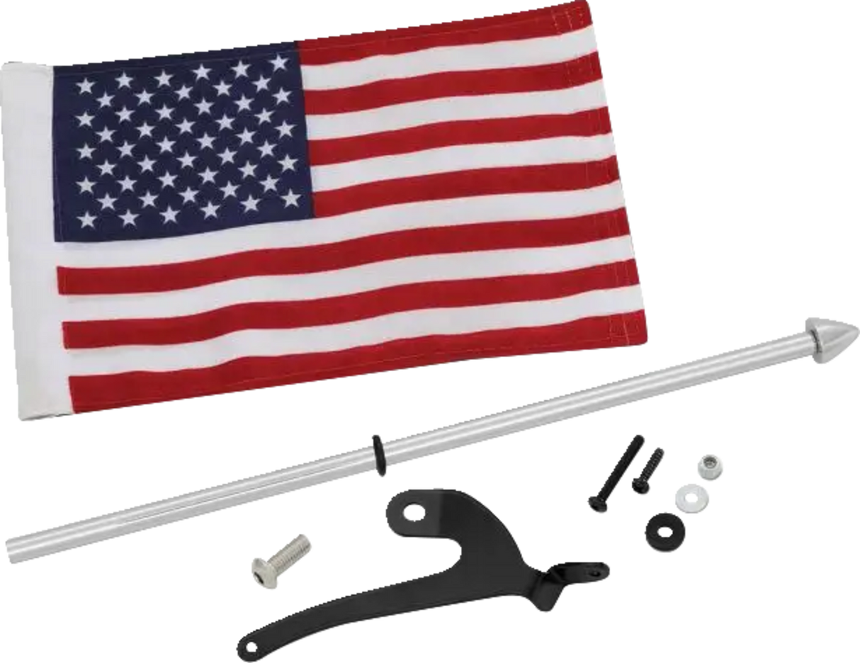 Flag Pole - Right - Chrome - Can-Am RT/F3 2017 - 2024