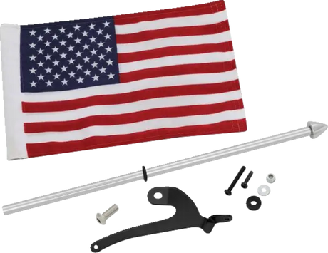 Flag Pole - Right - Chrome - Can-Am RT/F3 2017 - 2024