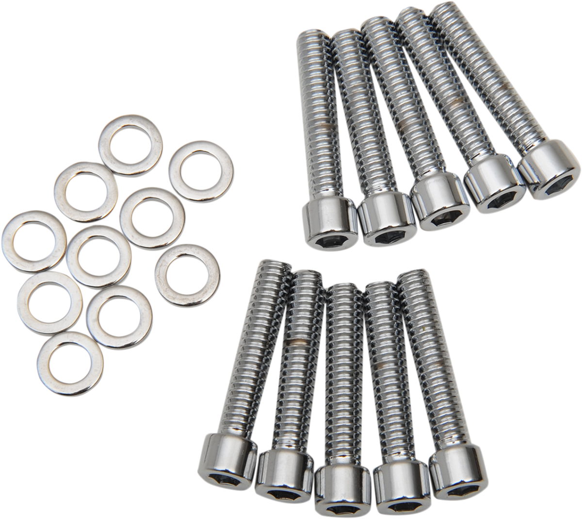 Bolt Kit - Camshaft Cover - Polished - Dyna/FL 1999 - 2017
