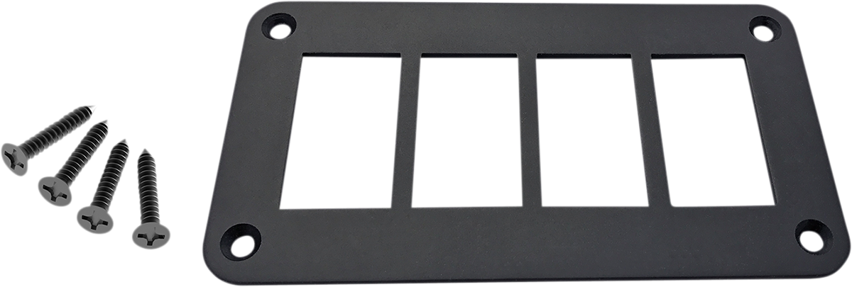 Universal Dash Plate - 4 Switches