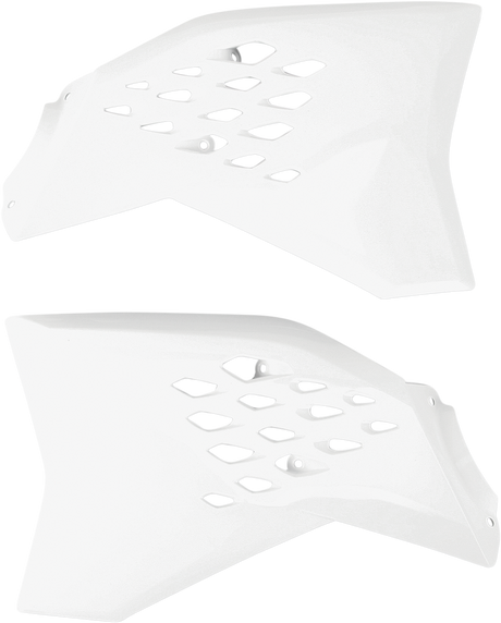 Radiator Shrouds - White 2007 - 2011