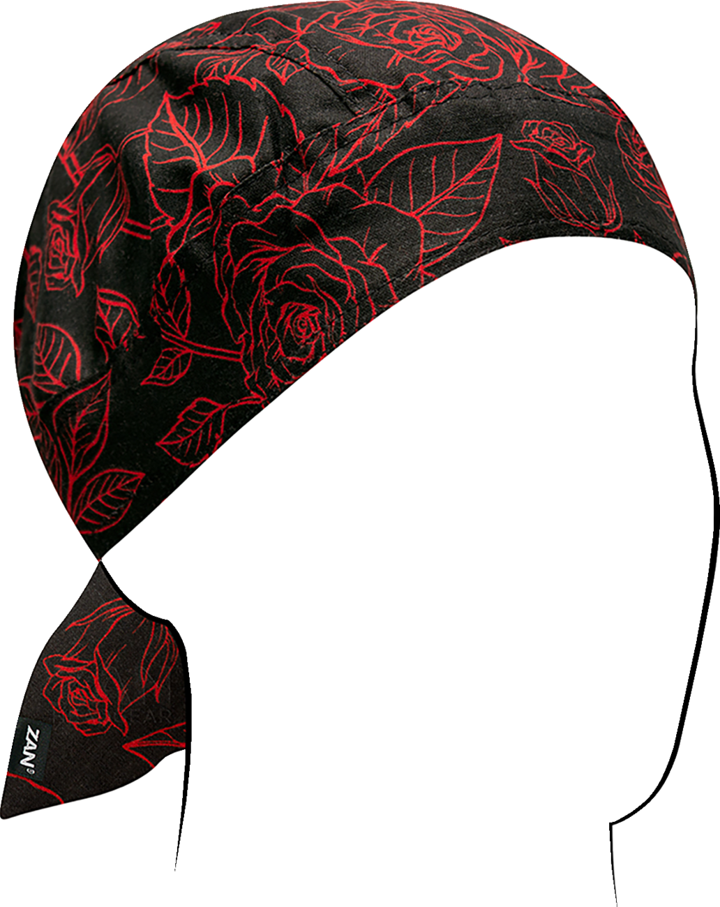Flydanna® Head Wrap - Red and Black Roses