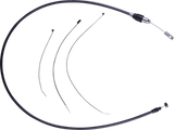 Quick Connect Clutch Cable - Upper - 54\" - Black/Black 2023 - 2024