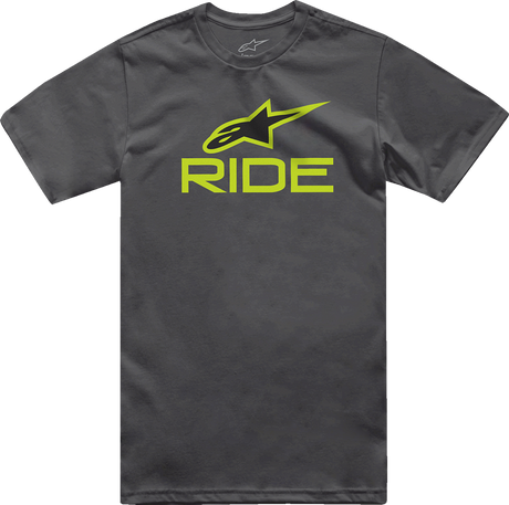 Ride 4.0 T-Shirt - Charcoal/Lime/Black - 2XL