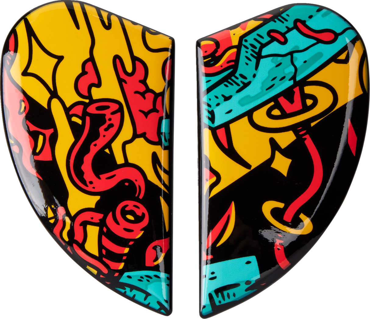 Airform™ Side Plates - Munchies - Blue