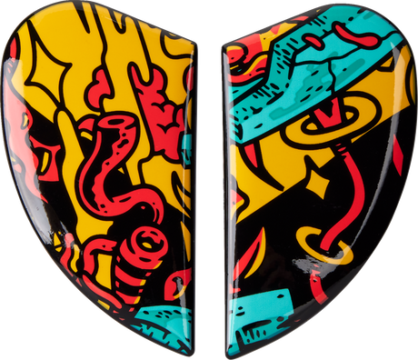 Airform™ Side Plates - Munchies - Blue