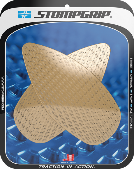 Traction Pad Tank Grips - Icon - Clear - Aprilia - RS 660/Tuono 2021 - 2024