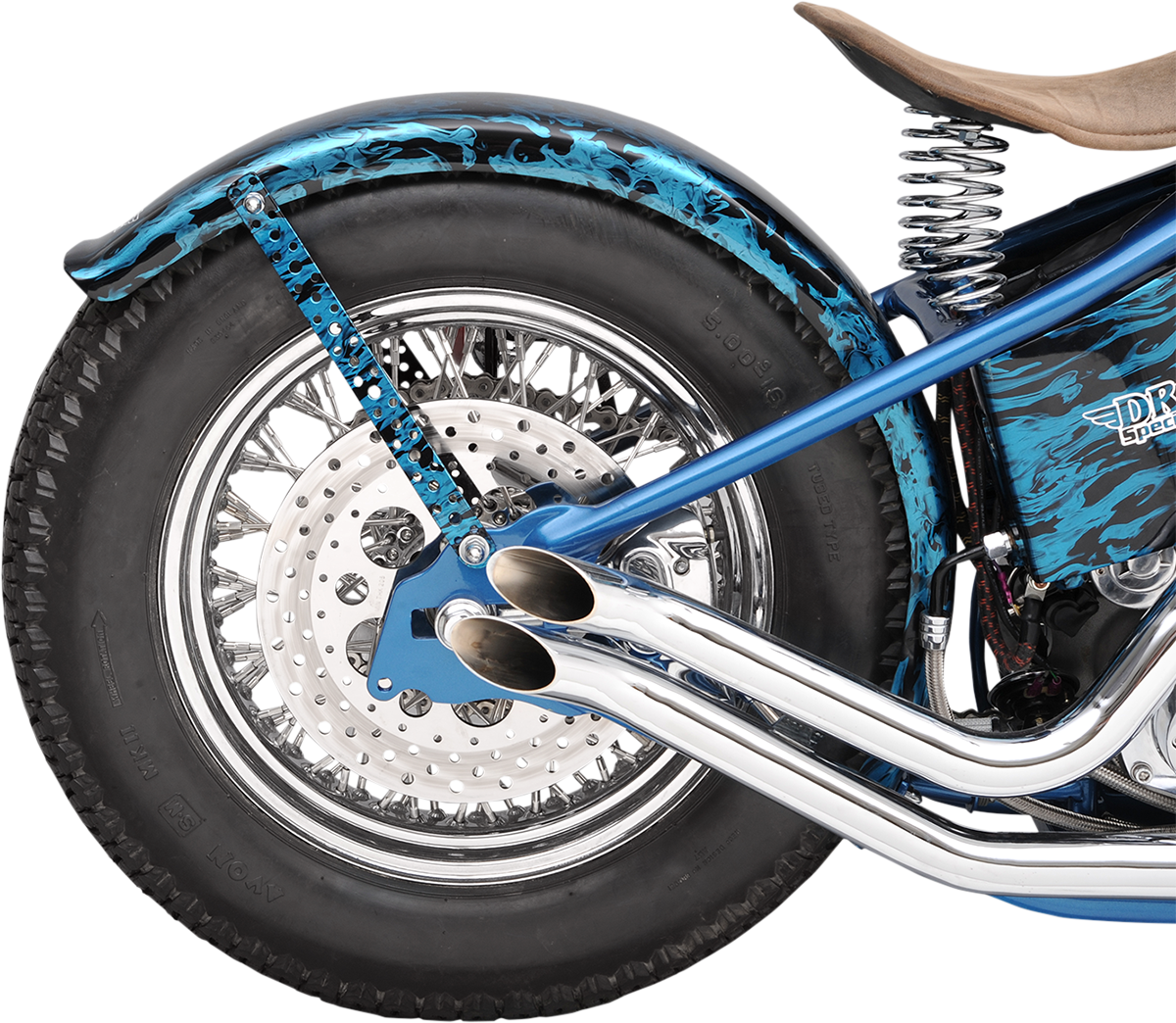 Drilled Brake Rotor - Rear - 11.5\" - Harley-Davidson 2000 - 2022