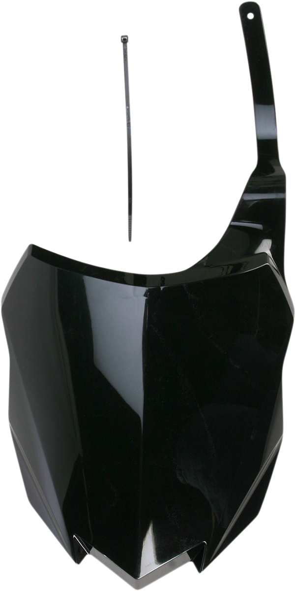 Front Number Plate - Black 2013 - 2016