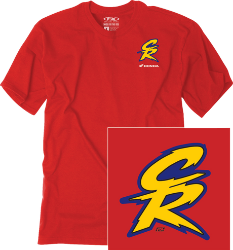 Honda Retro CR T-Shirt - Red - 2XL