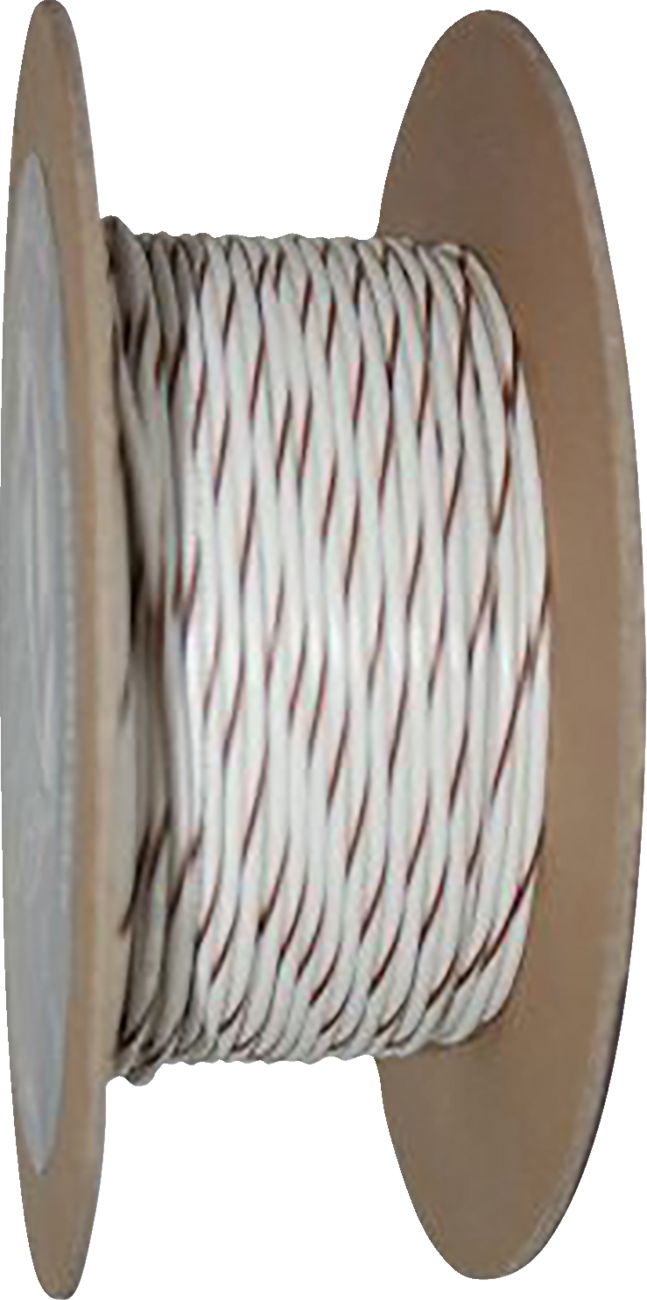 100\' Wire Spool - 20 Gauge - White