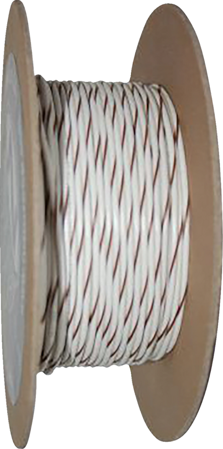 100\' Wire Spool - 20 Gauge - White