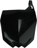 Front Number Plate - Black 2010 - 2021