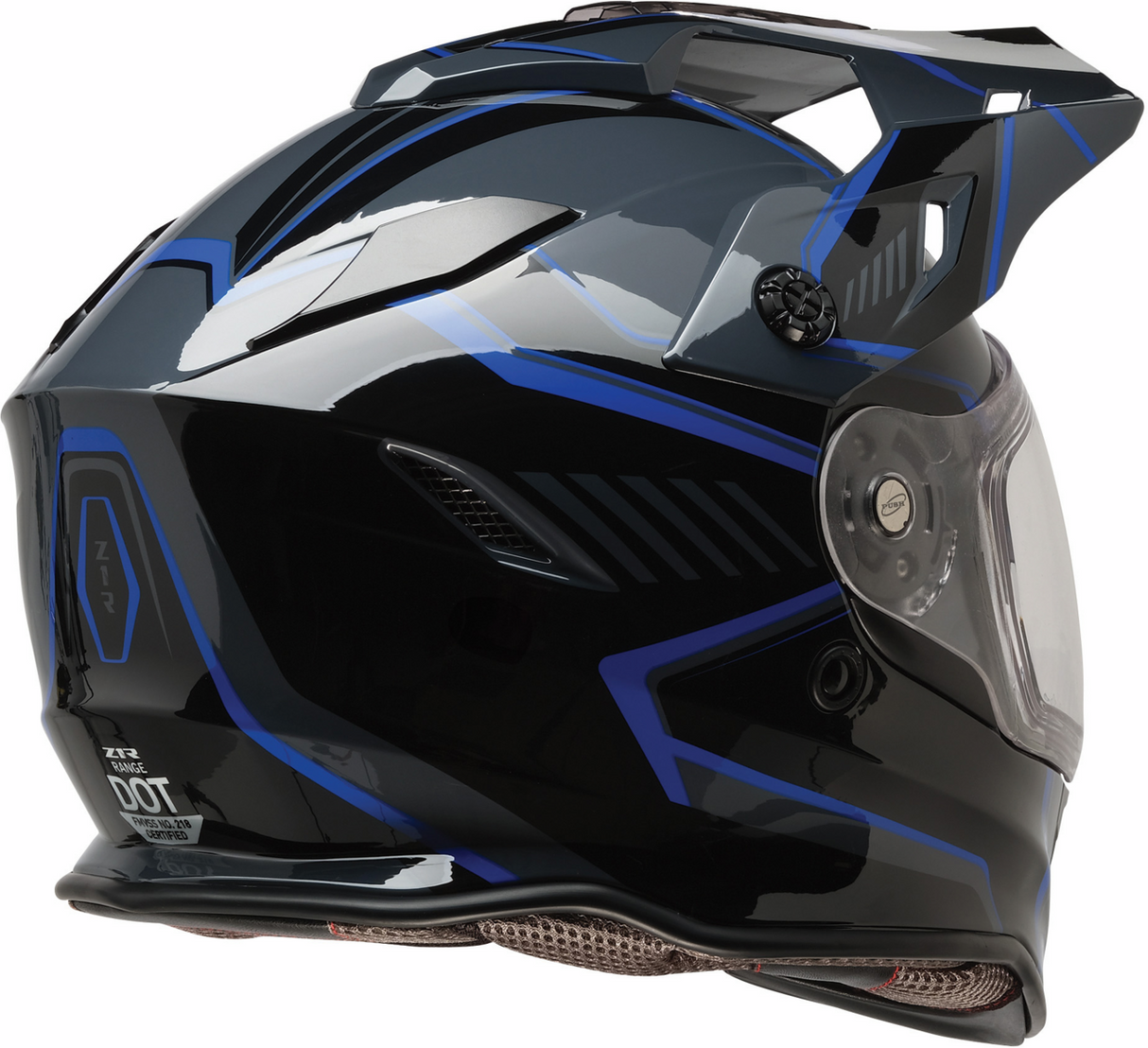 Range 2.0 Helmet - Voyager - Black/Blue - 2XL