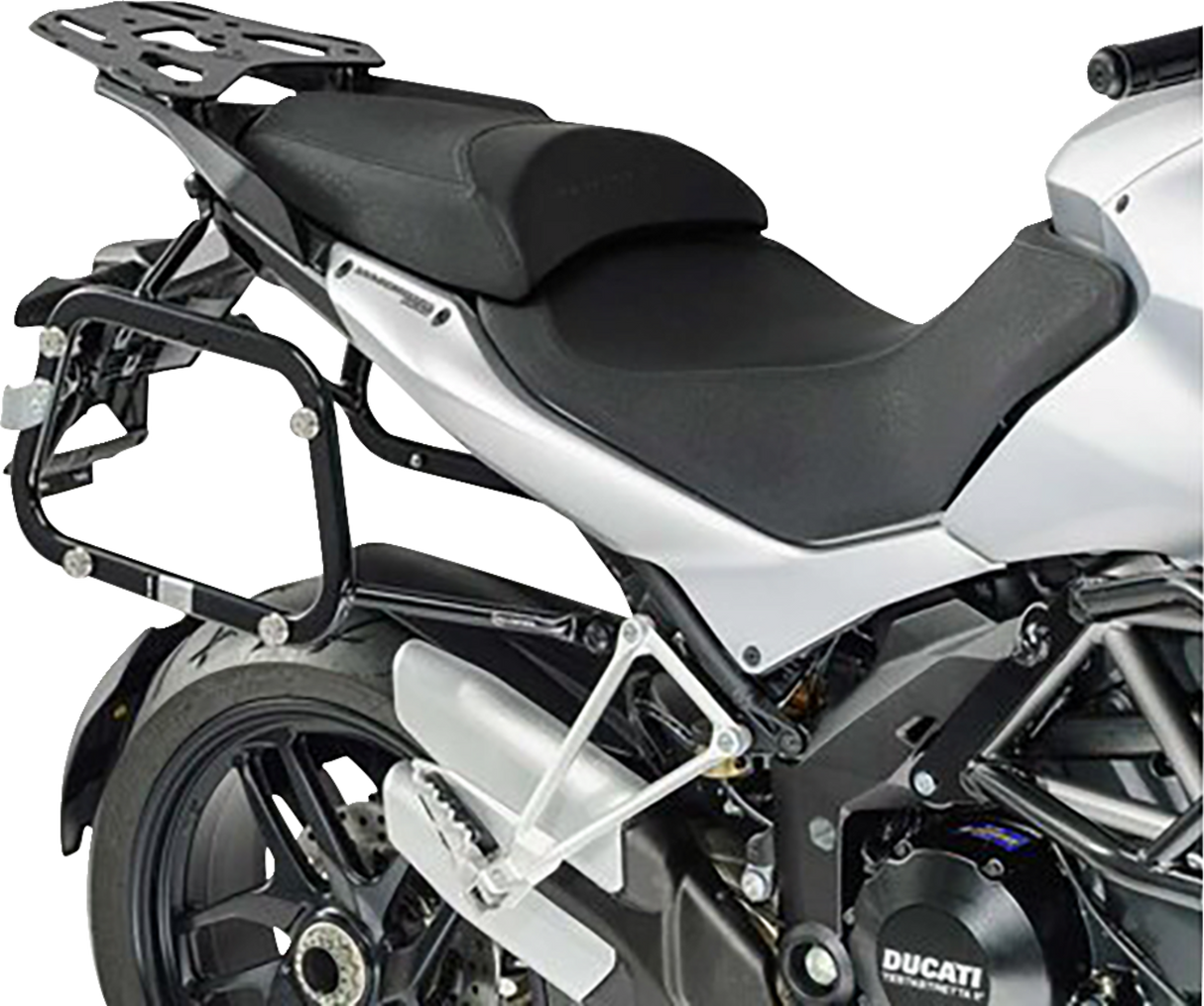 TRAX ADV Aluminum Case System - Black - Ducati Multistrada 1200 \'10-\'14 2010 - 2014