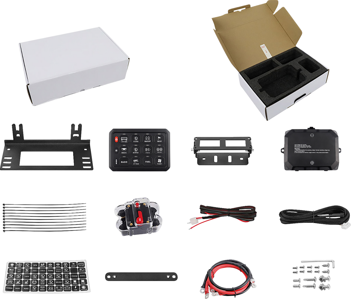 Gang Switch Panel - 12 Position