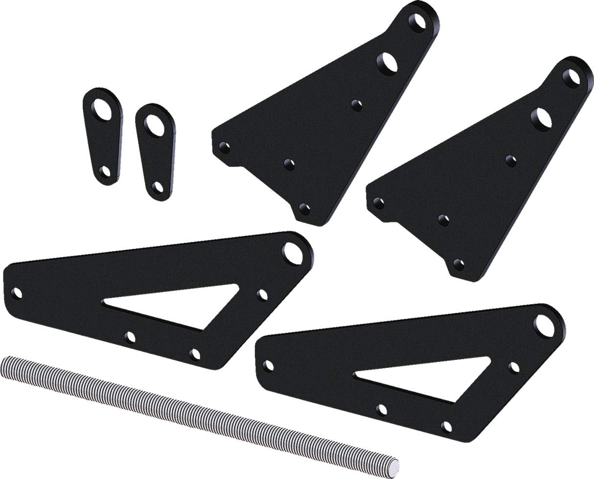 SQ Push Tube Leveling Kit - Pro 2.0 +6 - UTV