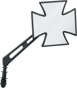 Mirror - Side View - Maltese - Black - Air-Glide Stem - Each