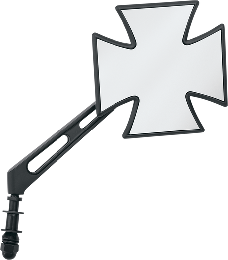 Mirror - Side View - Maltese - Black - Air-Glide Stem - Each