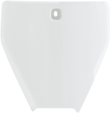 Front Number Plate - \'20 White 2018 - 2023