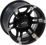 Wheel - Roll\'n 104 - Rear - Machined Black - 12x7 - 4/110 - 2+5 1987 - 2020