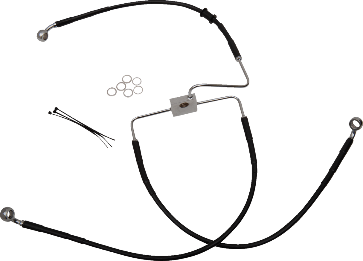 Brake Line - Front (Upper) - Black 2016 - 2020