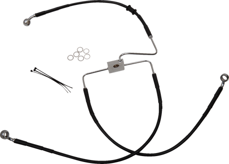 Brake Line - Front (Upper) - Black 2016 - 2020