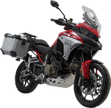TRAX ADV Aluminum Case System - Silver - Ducati Multistrada V4 \'21-\'24 2021 - 2024