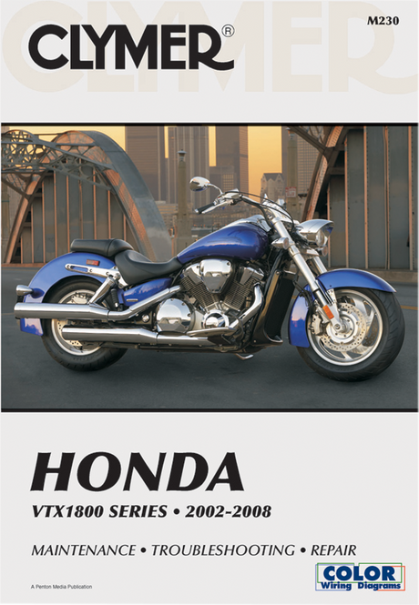 Manual - Honda VTX1800 \'02-\'08 2002 - 2008