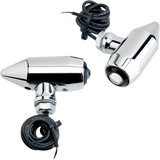 Vega Center Mount LED Lights - Chrome/Red