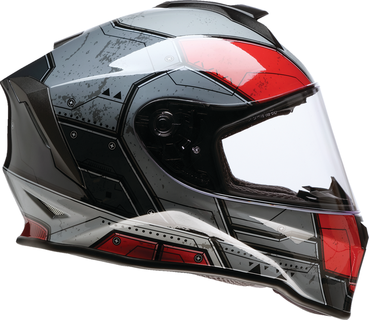 Youth Warrant 2.0 Helmet - Sentinel - Black/Red - Large