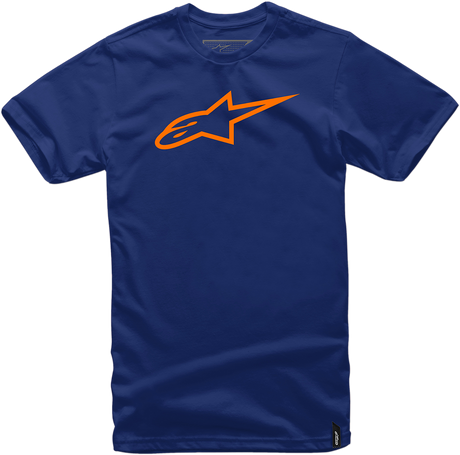 Ageless T-Shirt - Navy/Orange - XL