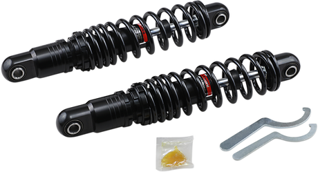 Premium Ride-Height Adjustable Shocks - Black - Heavy Duty - 13\" 1986 - 2023