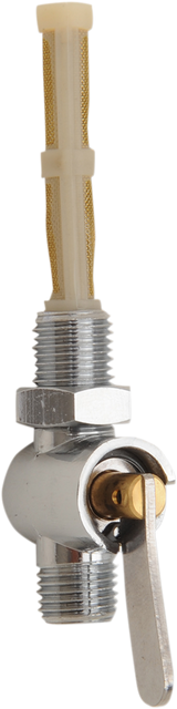 Petcock with Filter and Locknut - 1/4\" X 1/4\"