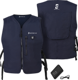 5V Touch Button Circulatory Cooling Vest - Blue