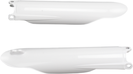 Lower Fork Covers - White 2008 - 2014