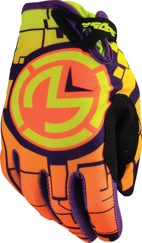 Youth SX1™ Gloves - Orange/Green - XL